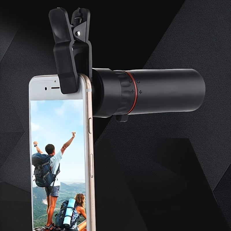 Monocular compacto HD 2000x25 TacticalEdge — Mira para viajes y actividades al aire libre