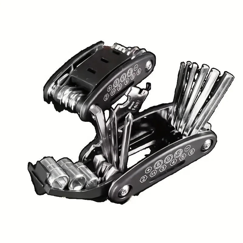 16-in-1 Socket Wrench Set — Non-Slip Rotating Head for Home & Car Repairs