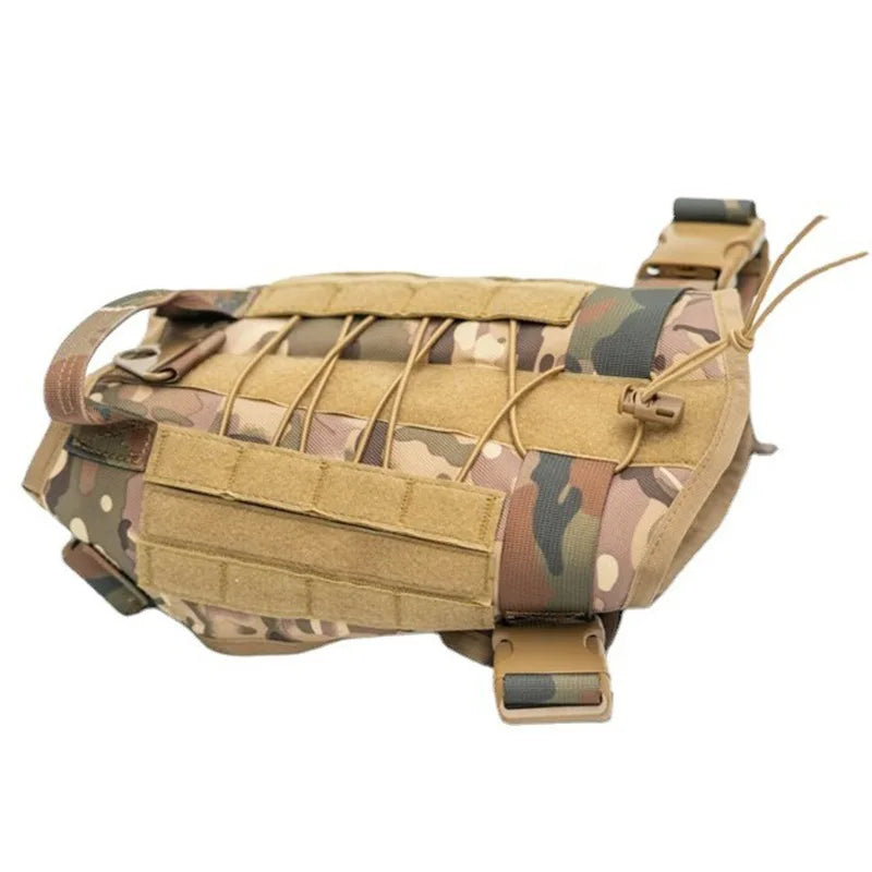 Tactical Dog Harness Military Training Padded Quick Release Vest Pet Training Dog Harness For Set Small Medium Large Dogs