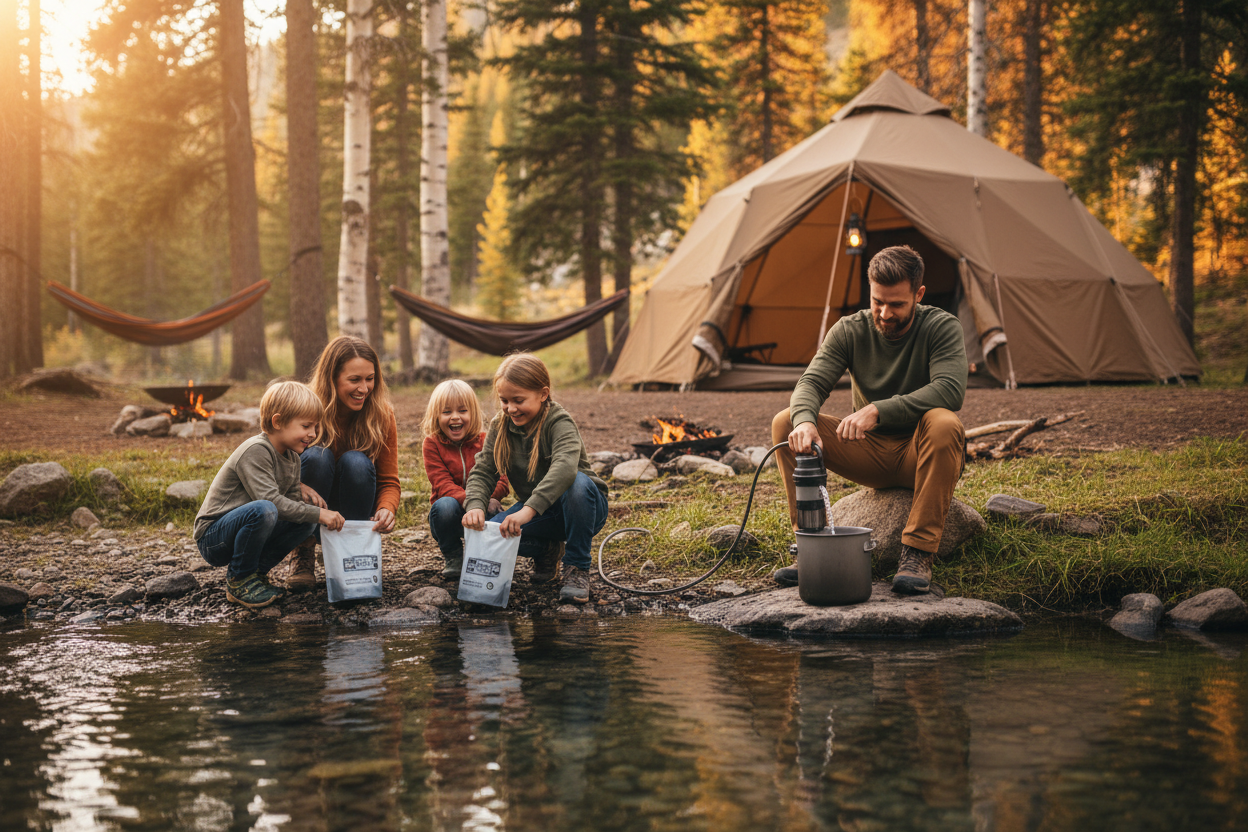 Water & Hydration Family Camping