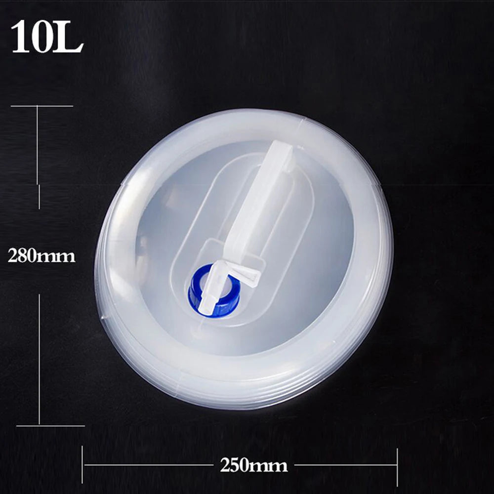 Collapsible Water Bucket – Foldable Survival Water Carrier (3L / 5L / 8L / 10L / 15L)