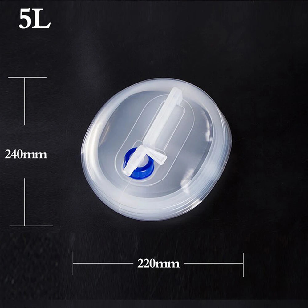 Collapsible Water Bucket – Foldable Survival Water Carrier (3L / 5L / 8L / 10L / 15L)