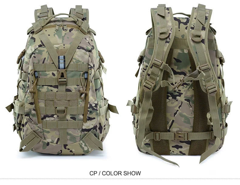 Mochila Militar TacticalEdge de 35 L — Bolsa de Emergencia