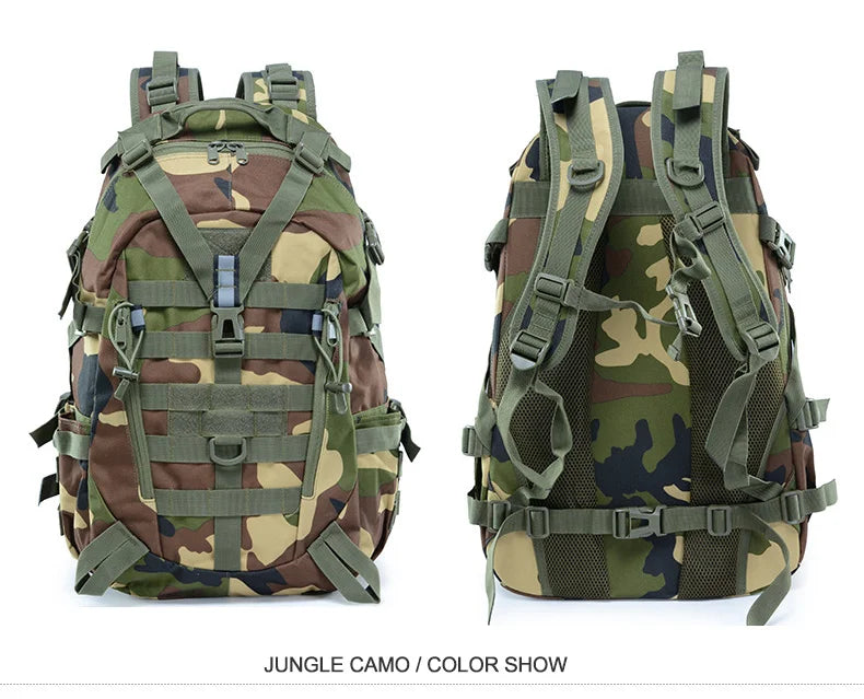Mochila Militar TacticalEdge de 35 L — Bolsa de Emergencia