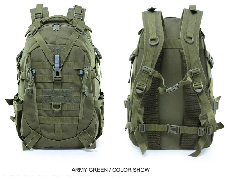 Mochila Militar TacticalEdge de 35 L — Bolsa de Emergencia