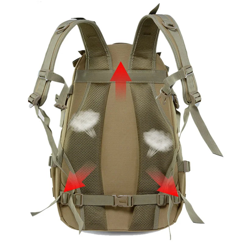 Mochila Militar TacticalEdge de 35 L — Bolsa de Emergencia