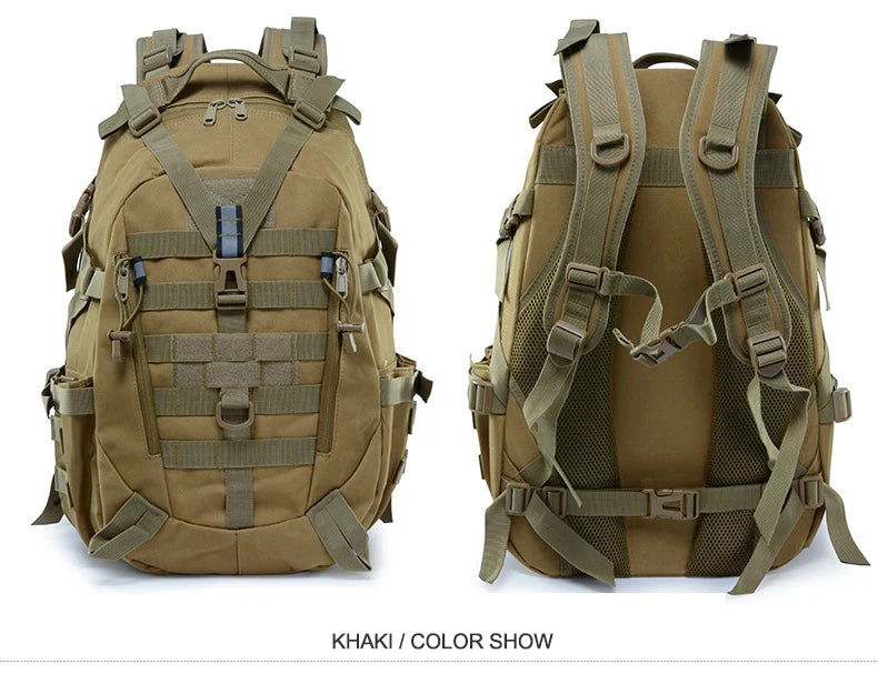 Mochila Militar TacticalEdge de 35 L — Bolsa de Emergencia
