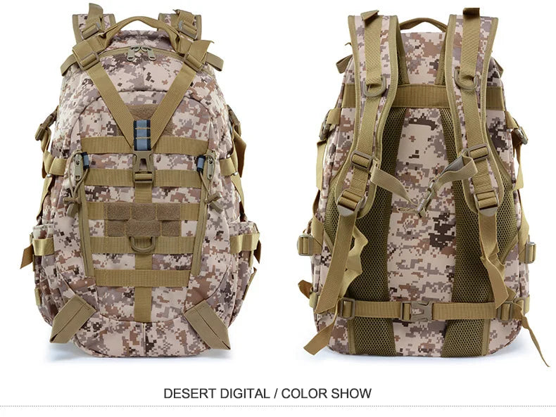 Mochila Militar TacticalEdge de 35 L — Bolsa de Emergencia