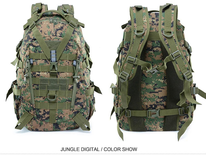 Mochila Militar TacticalEdge de 35 L — Bolsa de Emergencia