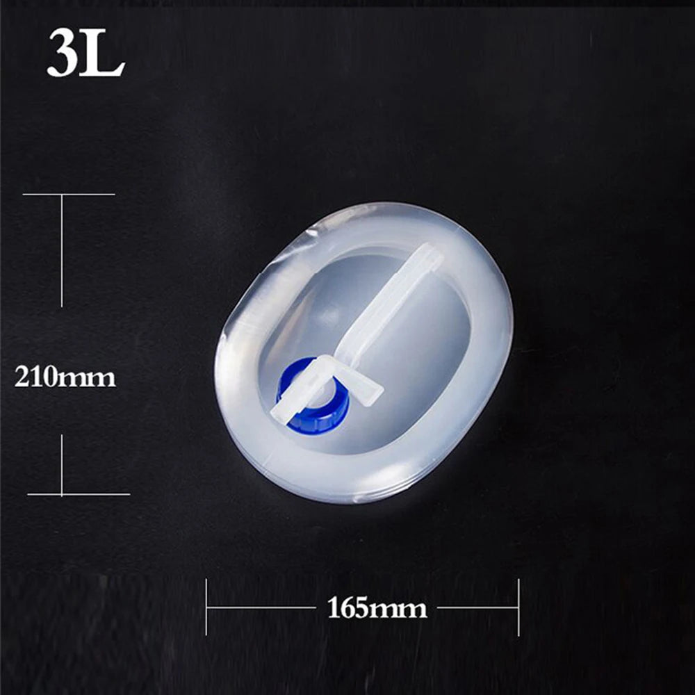 Collapsible Water Bucket – Foldable Survival Water Carrier (3L / 5L / 8L / 10L / 15L)