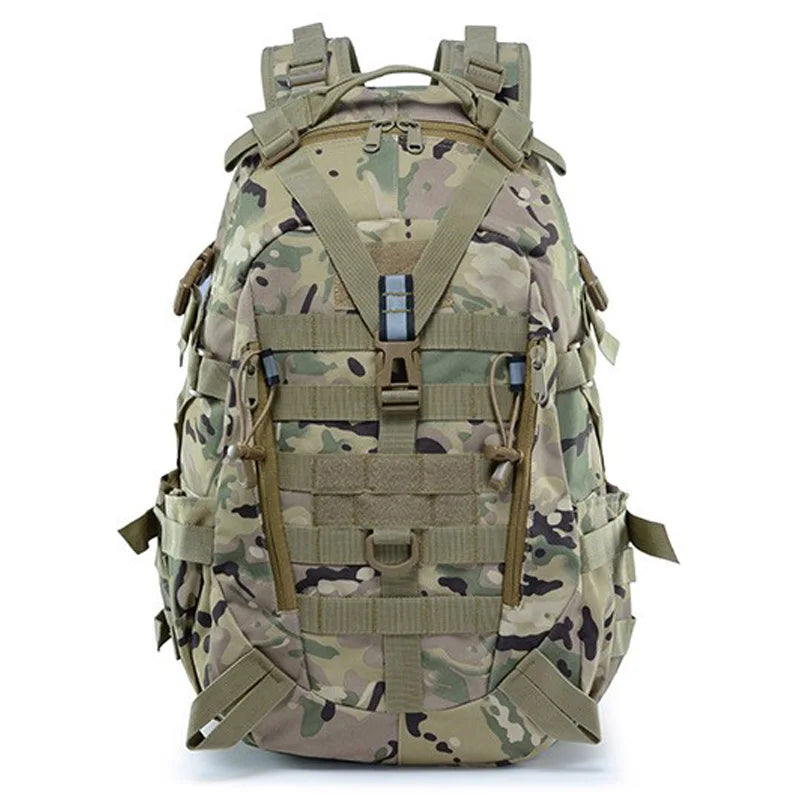 35L Military Tactical Backpack – MOLLE Hiking Rucksack Bug Out Bag
