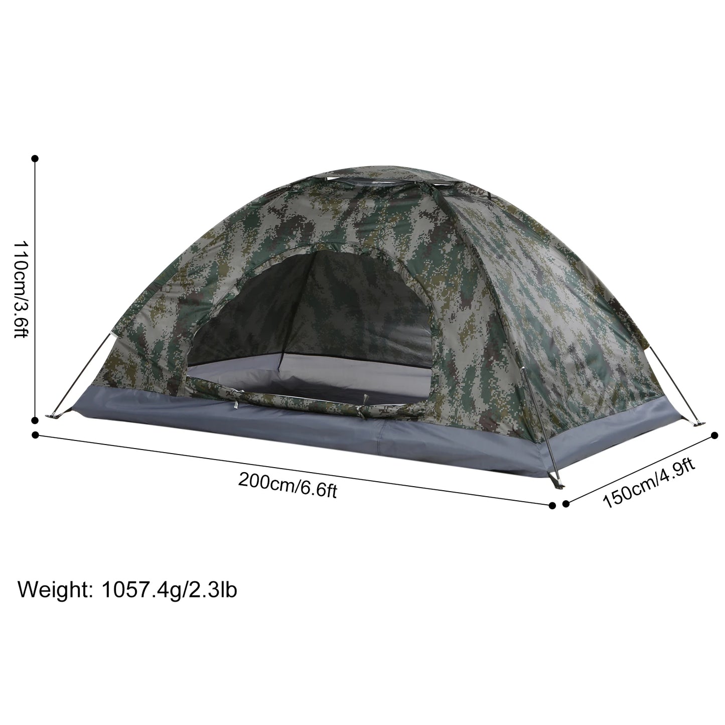 Tienda Ultraligera SurvivalPro — Refugio de Emergencia para 1-2 Personas