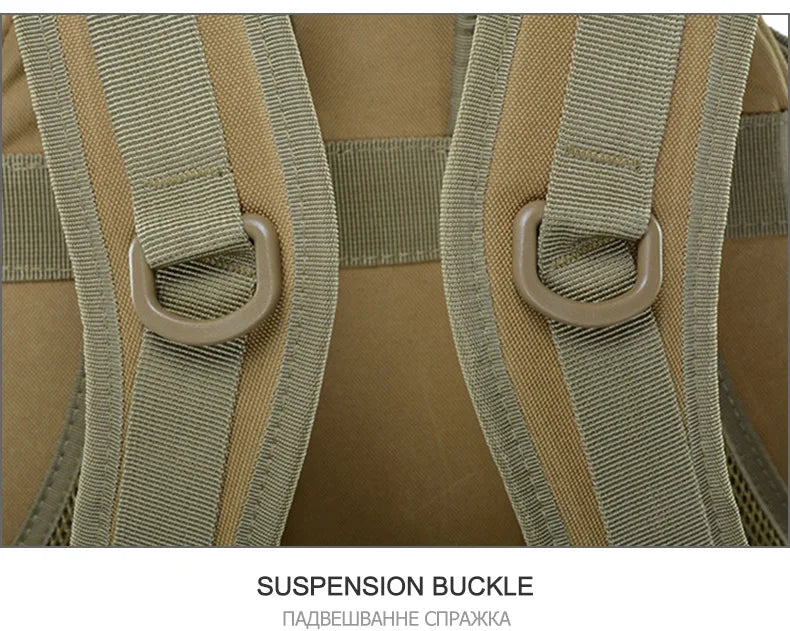 Mochila Militar TacticalEdge de 35 L — Bolsa de Emergencia