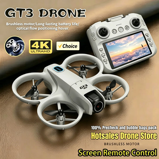 GT3 Mini GPS Drone — 4K/8K Dual Camera, Brushless Motor, Obstacle Avoidance