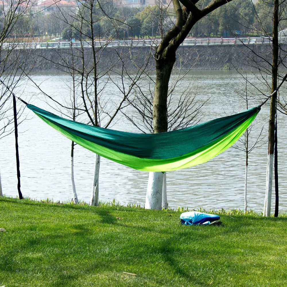 Hamaca de paracaídas GuardianGear — Acampada individual y doble al aire libre