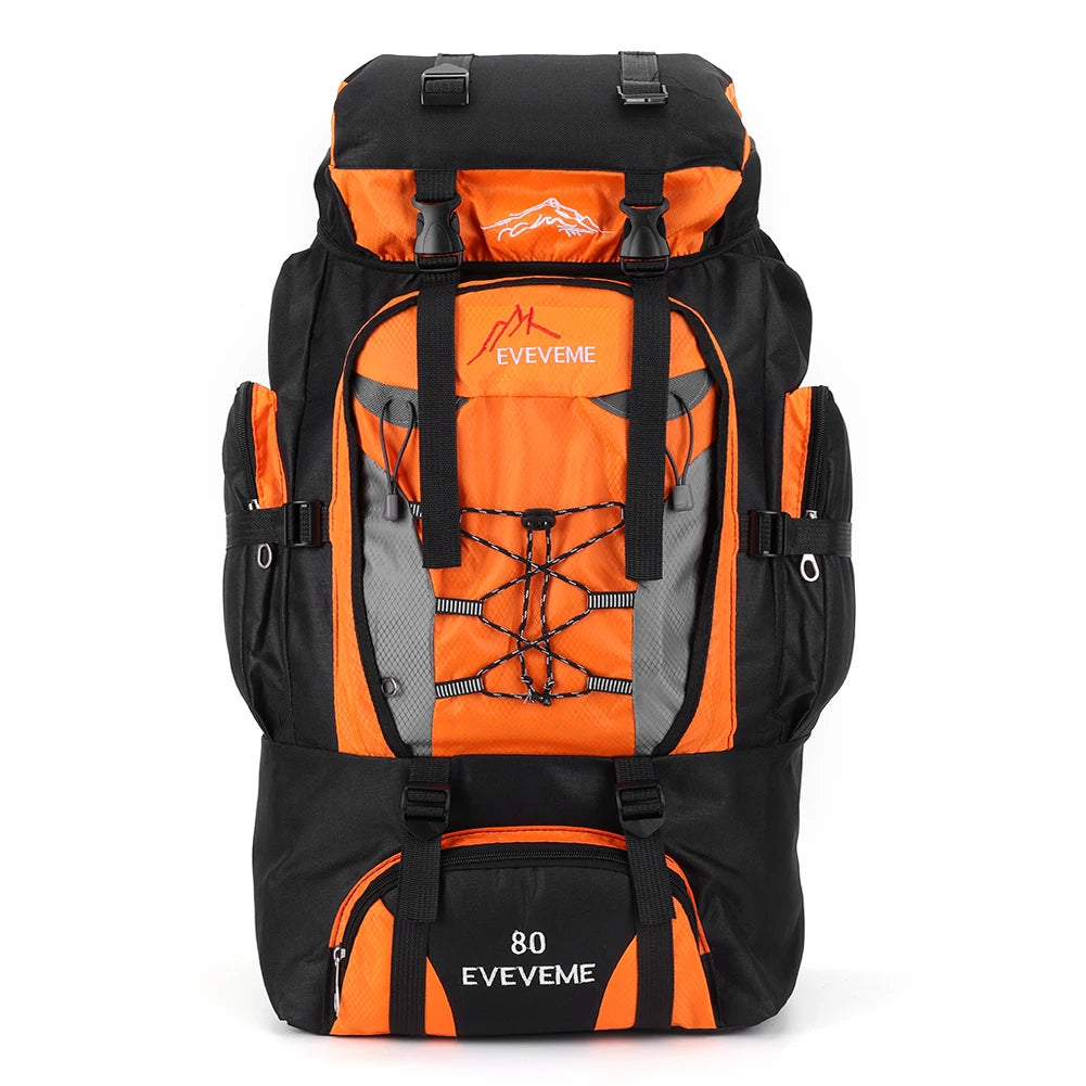 80L Waterproof Hiking Backpack – Large Capacity Trekking Rucksack for Camping, Travel & Mountaineering