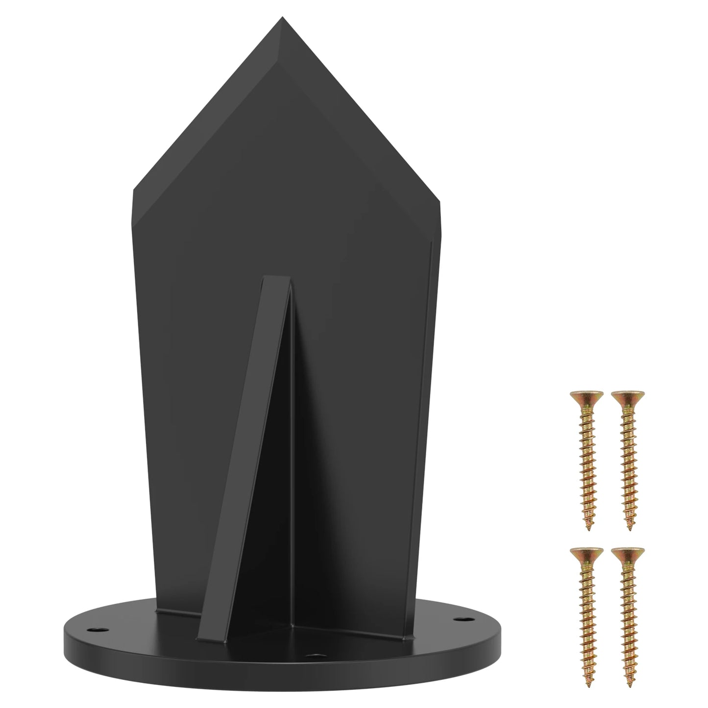Raja de madera vertical – Raja de troncos de acero de alto carbono con diseño de 4 tornillos para camping y leña