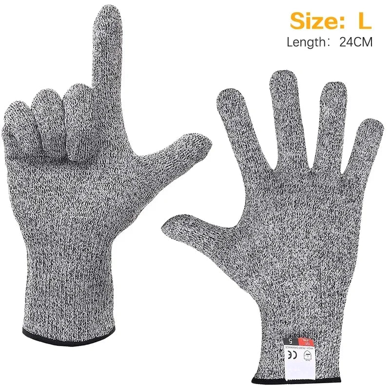 Gants anti-coupure GuardianGear niveau 5 — Cuisine, Jardin et Survie