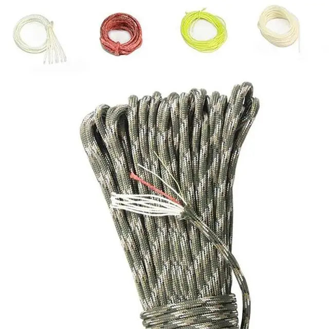 550 Paracord 10-Core – 4mm Outdoor Survival Rope for Camping, Hiking, Fishing & Emergency Preparedness