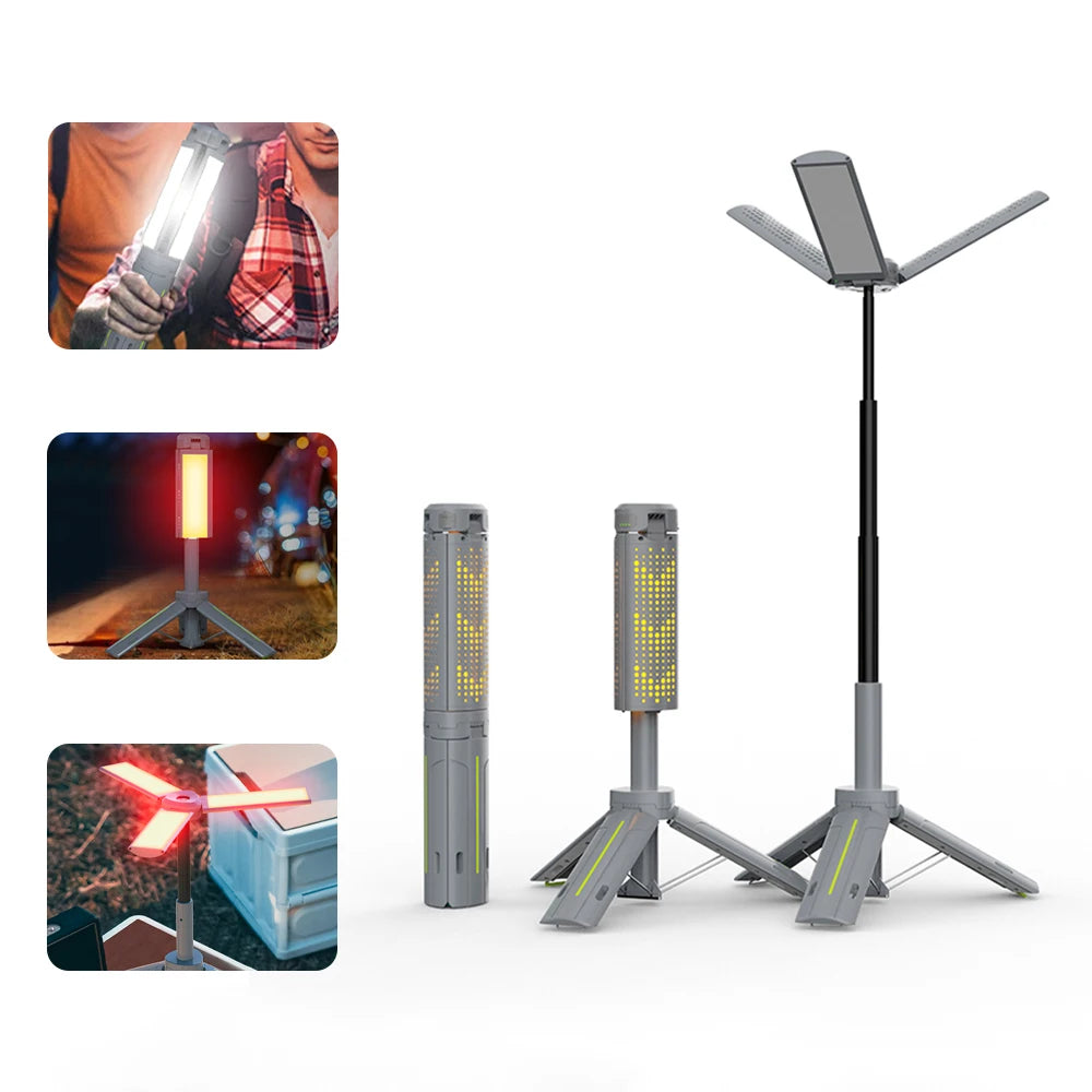 NightGuard Telescoping Camping Lantern — Rechargeable Portable Light
