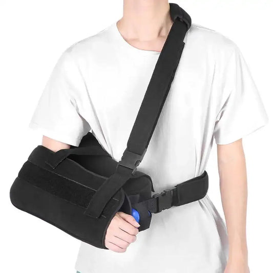 Shoulder Abduction Arm Sling – Foam Padded Immobilizer Brace for Shoulder Injury & Post-Surgery Recovery