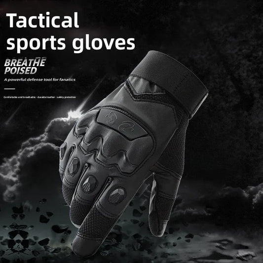 Tactical Combat Gloves – Windproof & Wear-Resistant for Motorcycle, Cycling & Outdoor Sports