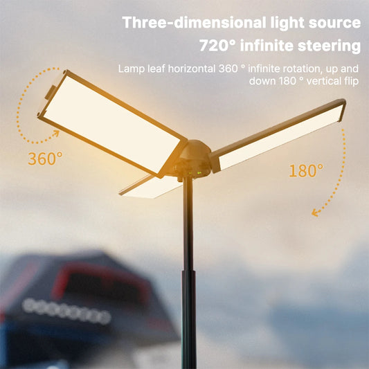 NightGuard Telescoping Camping Lantern — Rechargeable Portable Light
