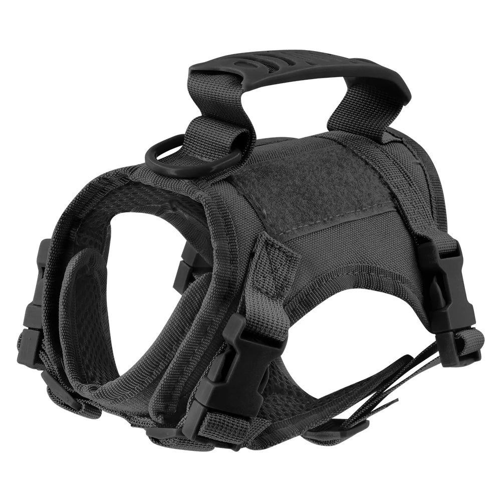 Harnais tactique pour chat et chien – Gilet réglable anti-évasion