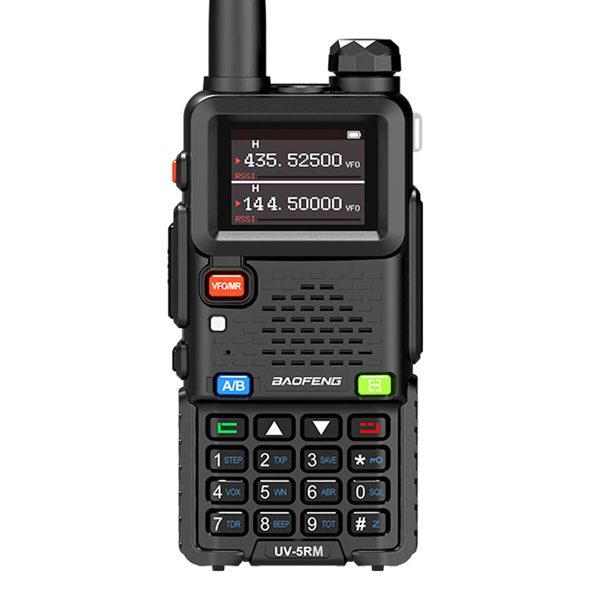 Baofeng 5RM 10W Ham Radio — NOAA Weather, Rechargeable, Upgrade of UV-5R