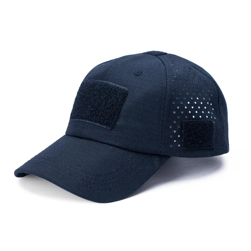 Casquette de baseball tactique – Chapeau d'extérieur camouflage respirant