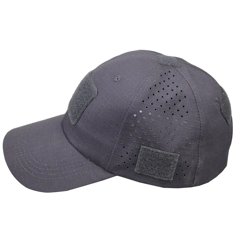 Casquette de baseball tactique – Chapeau d'extérieur camouflage respirant