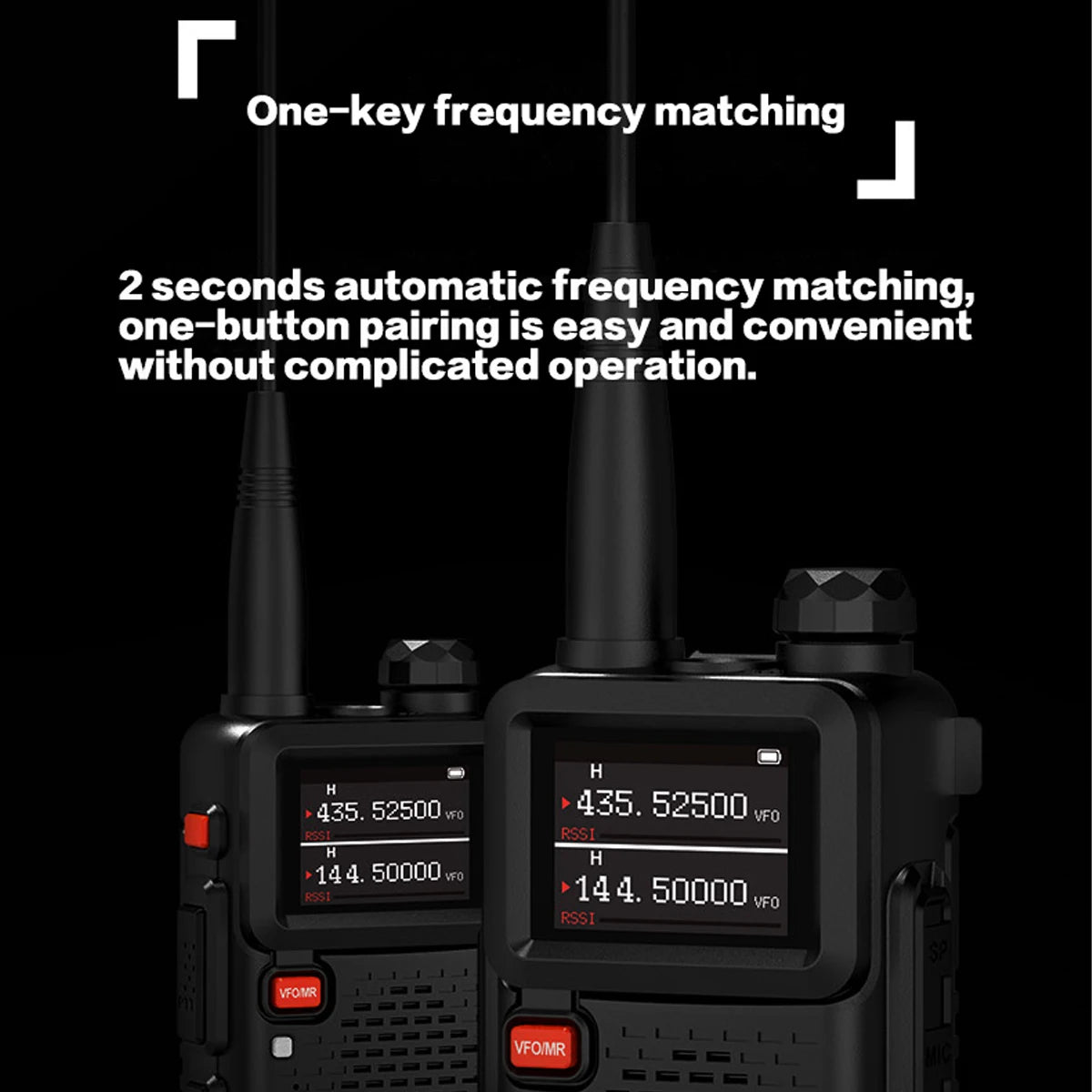 Baofeng 5RM 10W Ham Radio — NOAA Weather, Rechargeable, Upgrade of UV-5R
