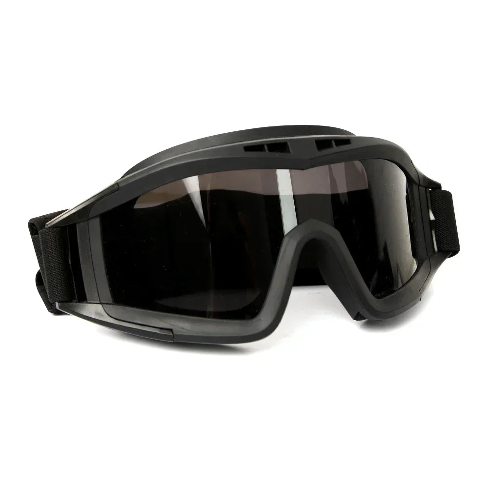 Gafas Balísticas TacticalEdge — Protección Ocular Cortavientos de 3 Lentes