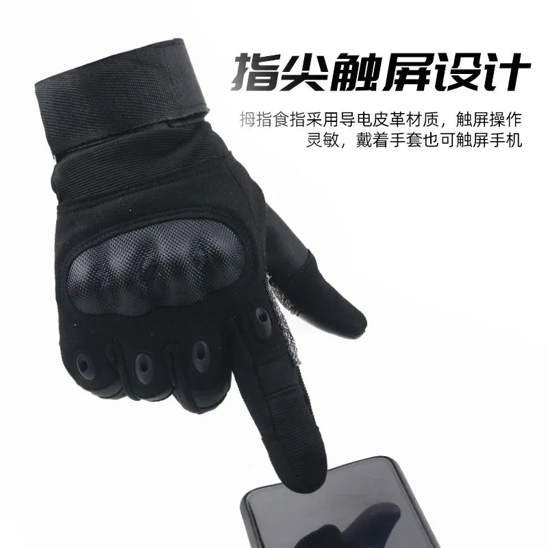 Level 5 Anti-Cut & Anti-Stab Tactical Gloves – Full Finger Combat Gloves for Self-Defense & Riding