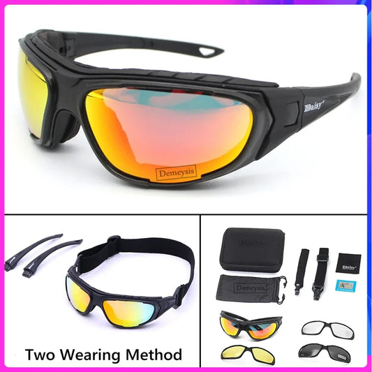 Tactical Polarized Sunglasses – UV400 Protection Eyewear for Hunting, Biking & Hiking