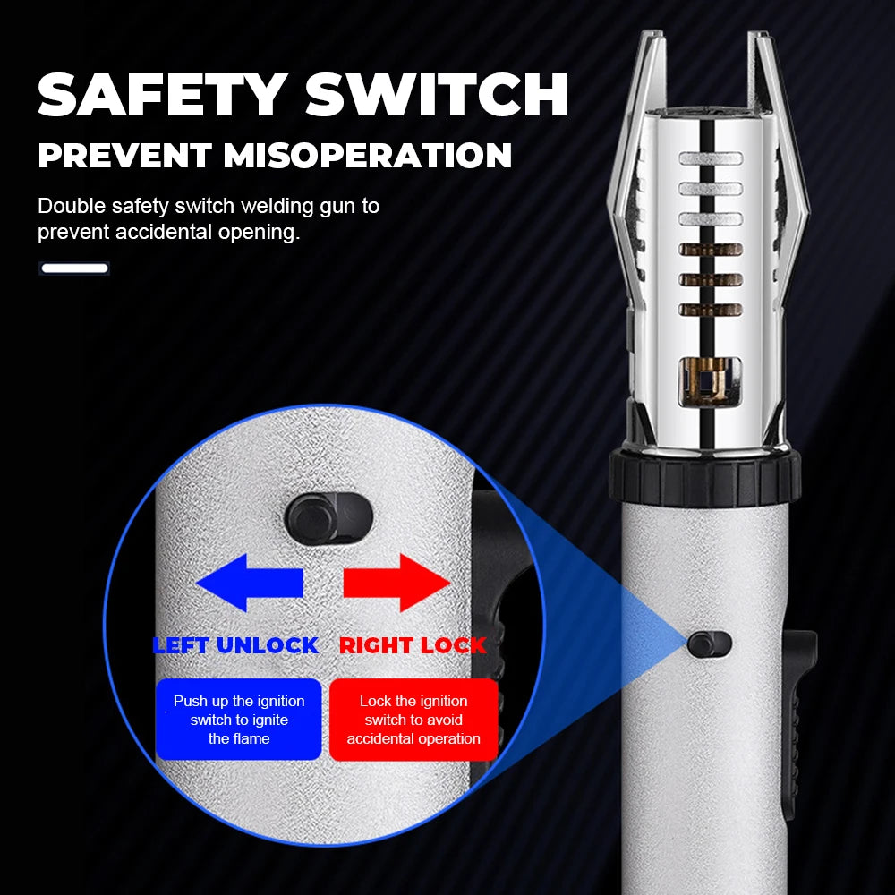 DF Tactical Turbo Torch Lighter – Windproof 360° Butane Jet Flame for Camping, BBQ, Cigars & Kitchen