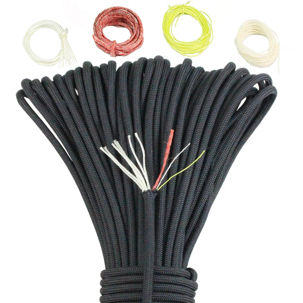 550 Paracord 10-Core – 4mm Outdoor Survival Rope for Camping, Hiking, Fishing & Emergency Preparedness