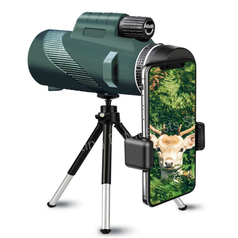 Portable Zoom Telescope – 80x100 HD 5000M Folding Mini Binoculars for Hunting, Sports, Outdoor Camping & Travel