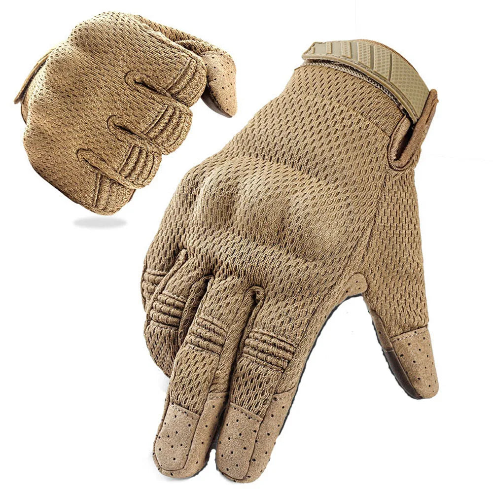 Full Finger Tactical Gloves – Touchscreen Combat Gloves for Shooting, Hunting, Hiking & Outdoor Sports