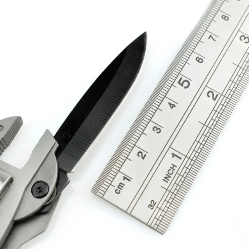 Multi-Tool Survival Knife Set – Adjustable Wrench, Wire Cutter & Pliers Combo for Emergency Gear & Outdoor Survival