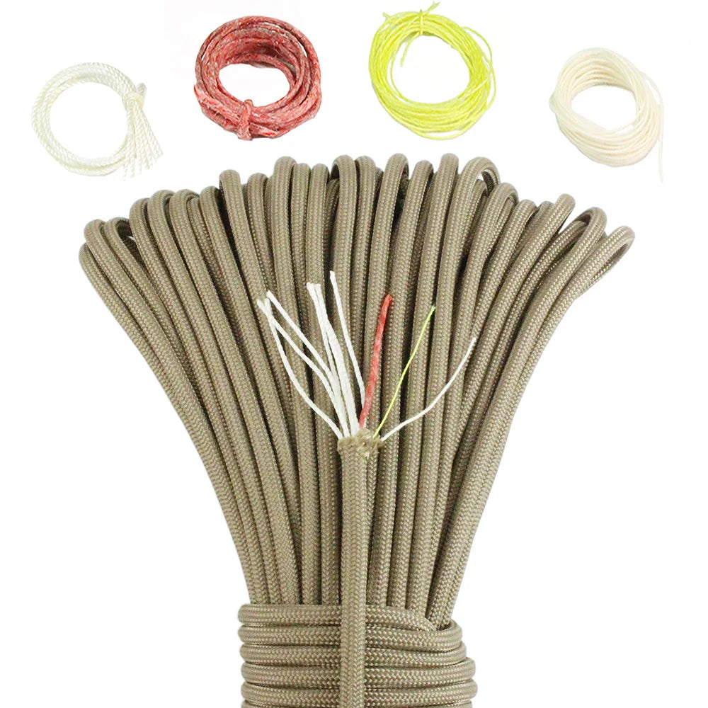 550 Paracord 10-Core – 4mm Outdoor Survival Rope for Camping, Hiking, Fishing & Emergency Preparedness
