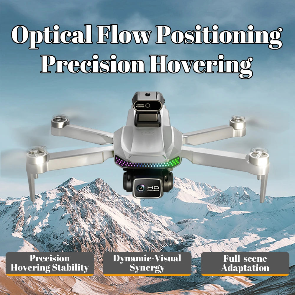 S50 PRO GPS Drone — 2 Batteries, HD Camera, Obstacle Avoidance, 4.5" Screen Remote