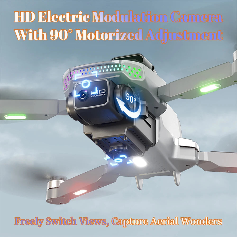 S50 PRO GPS Drone — 2 Batteries, HD Camera, Obstacle Avoidance, 4.5" Screen Remote