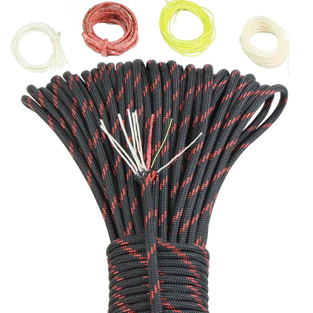 550 Paracord 10-Core – 4mm Outdoor Survival Rope for Camping, Hiking, Fishing & Emergency Preparedness