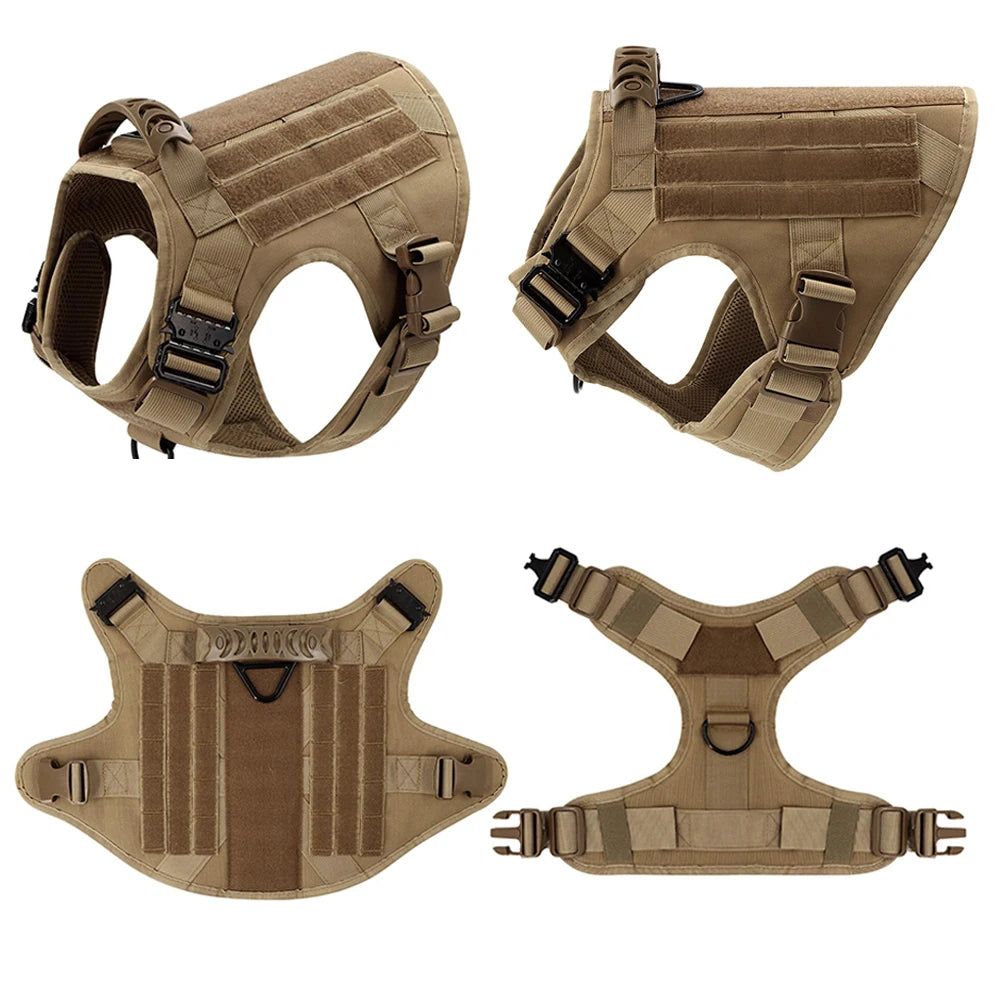 Large Dog Harness for German Shepherd Malinois Training Walking Pet Vest Dog Harnesses For Medium Large Dogs Accessories