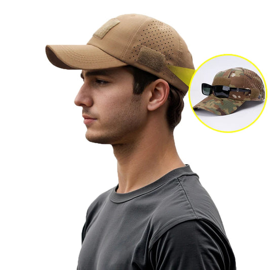 Tactical Camouflage Baseball Cap – Breathable UV Protection Hat for Hunting, Hiking, Camping & Outdoor Sports
