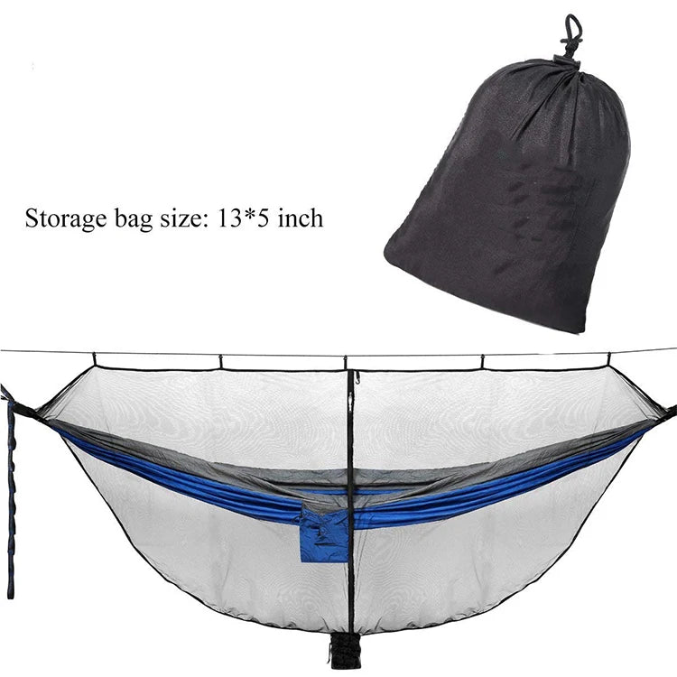 Camping Hammock Mosquito Net — Lightweight Polyester Bug Net for Outdoor Hanging