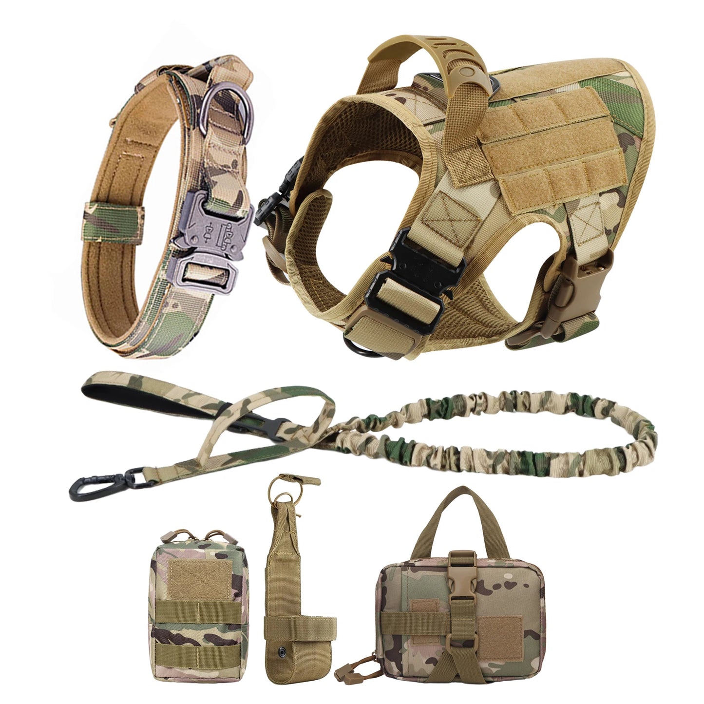 Large Dog Harness for German Shepherd Malinois Training Walking Pet Vest Dog Harnesses For Medium Large Dogs Accessories