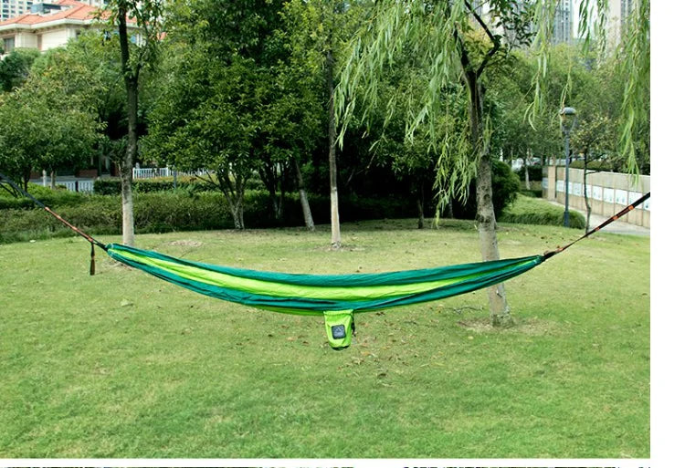 Hamaca de paracaídas GuardianGear — Acampada individual y doble al aire libre