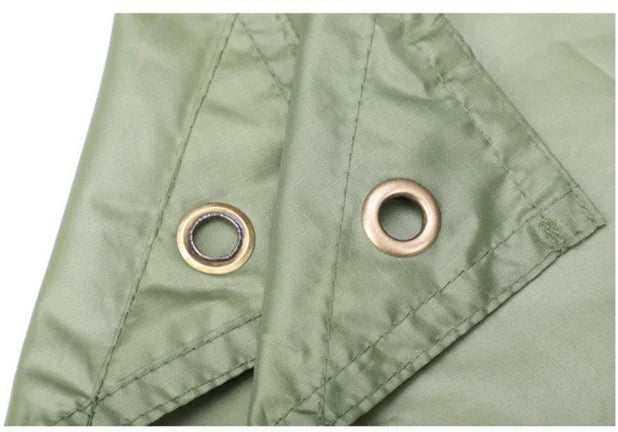 Impermeable militar WeatherShield 3 en 1 — Poncho impermeable con capucha